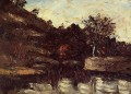 Bend in the River Paul Cezanne